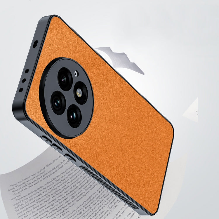 Funda Piel Sintética Ultrafina para Teléfono OnePlus 13 (Negra)