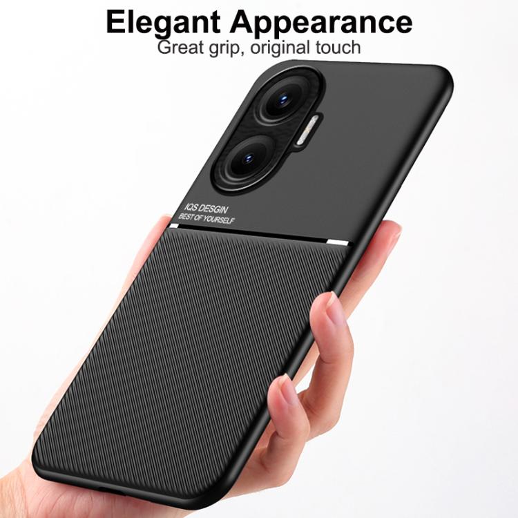 Funda híbrida de TPU y policarbonato con diseño magnético para Redmi Turbo 4 Pro (color rojo)