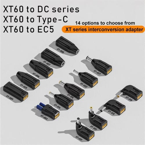Adaptador de Intercambio Xt-005 XT60 a Conector 5,5 x 2,1