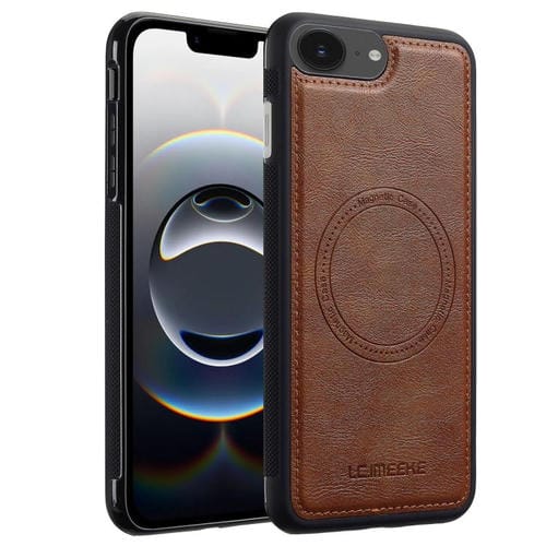 Funda para iPhone 16E Lc.Imeeke Magsafe (Marrón)