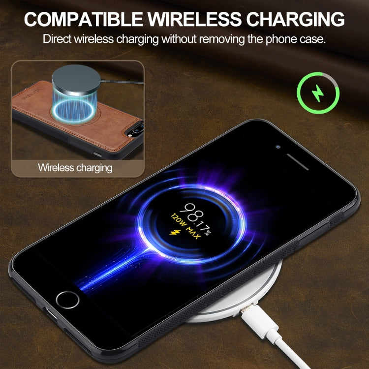 Funda para iPhone 16E Lc.Imeeke Magsafe (Marrón)