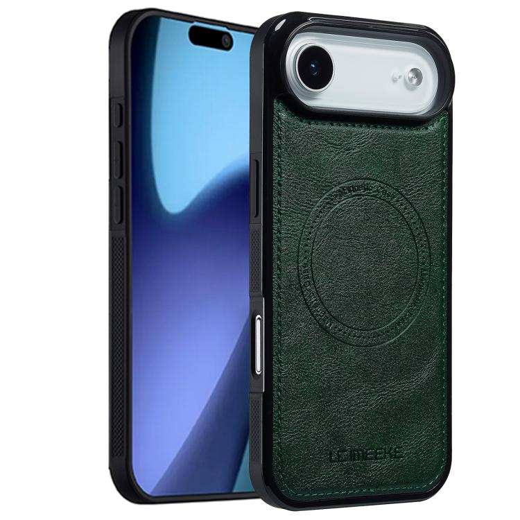 Funda LC.IMEEKE Magsafe para iPhone 17 Air (verde)