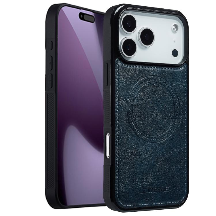 Funda LC.IMEEKE Magsafe para iPhone 17 Pro (azul)