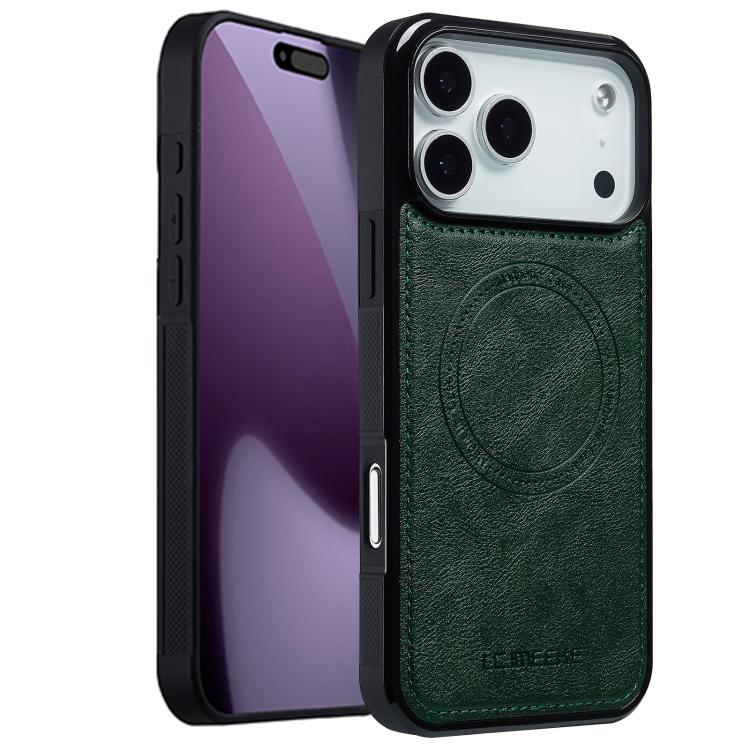 Funda LC.IMEEKE Magsafe para iPhone 17 Pro (verde)