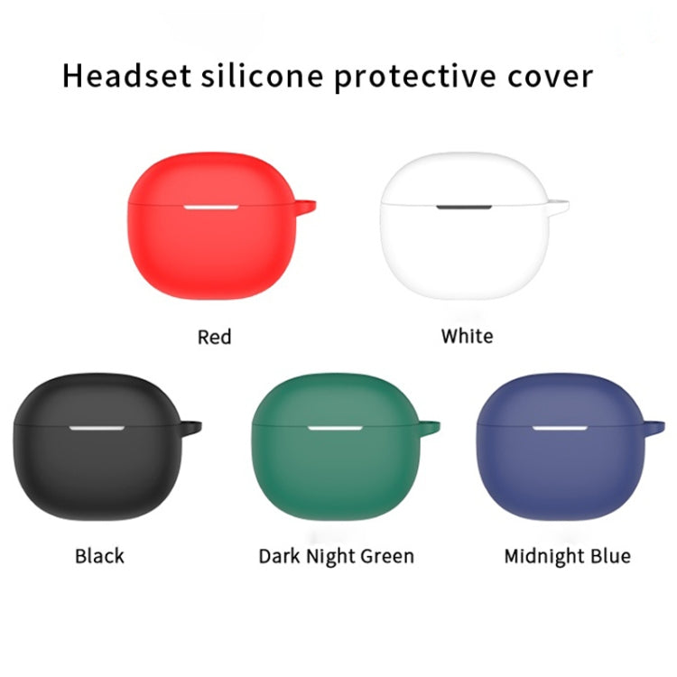 Funda Protectora de Silicona para Auriculares Inalámbricos Xiaomi Redmi Buds 5A (Roja)
