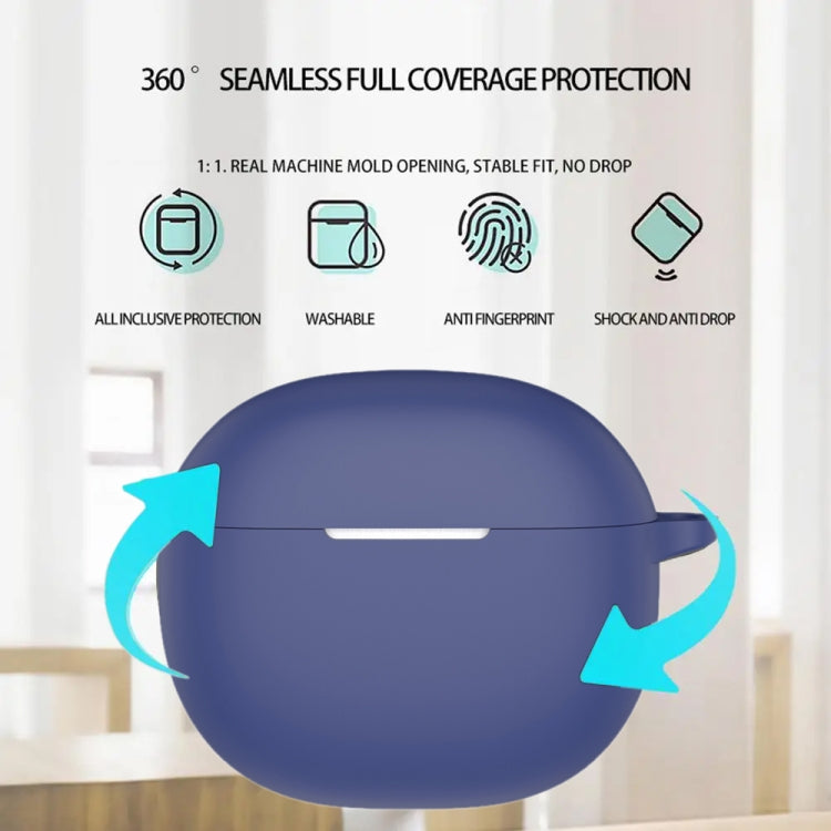 Funda Protectora de Silicona para Auriculares Inalámbricos Xiaomi Redmi Buds 5A (Roja)