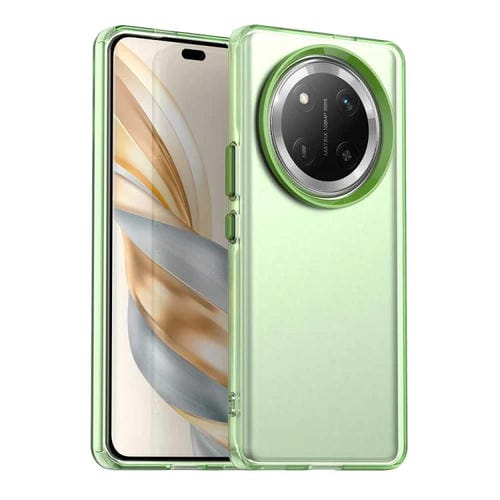 Funda Híbrida TPU para Honor X60 Pro a Prueba de Golpes Candy PC (Verde)