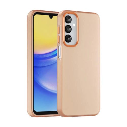 Funda para Teléfono Samsung Galaxy A15 5G Cobertura Total Híbrida TPU PC (Naranja)