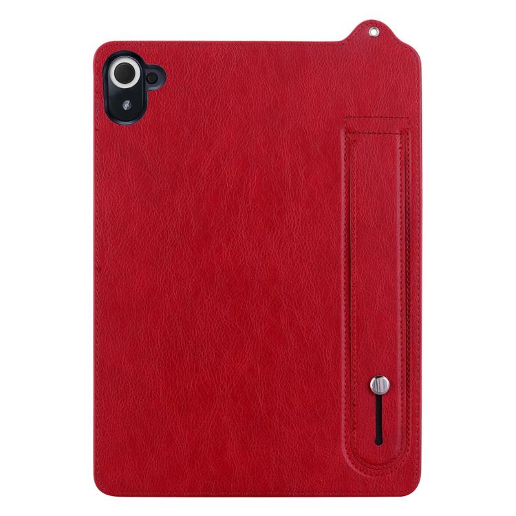 Funda de cuero TPU con correa para Xiaomi Redmi K Pad (roja)