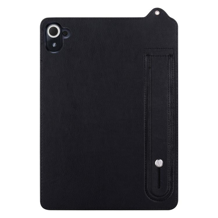 Funda de cuero TPU con correa para Xiaomi Redmi K Pad (negro)