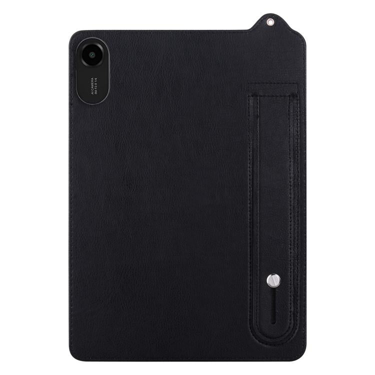 Funda de cuero TPU con correa para Xiaomi Redmi Pad 2 (negro)