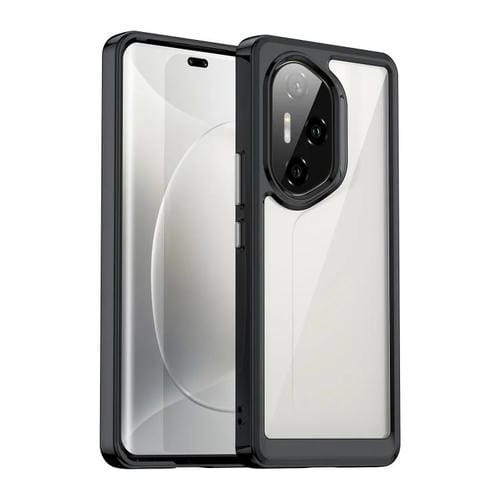 Funda Híbrida TPU y Acrílico para Honor 300 Ultra Colorful Series (Negra)