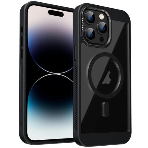 Funda para Teléfono con Sistema de Refrigeración Honeycomb Magsafe para iPhone 14 Pro (Negra)