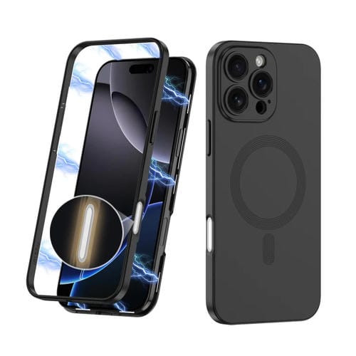 Funda para Teléfono Gkk con Cobertura Total Magsafe para iPhone 16 Pro (Negra)
