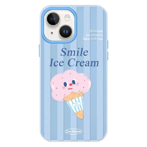 Funda híbrida TPU y PC iPhone 14 Tacto Sedoso y Gelatinoso (Azul)