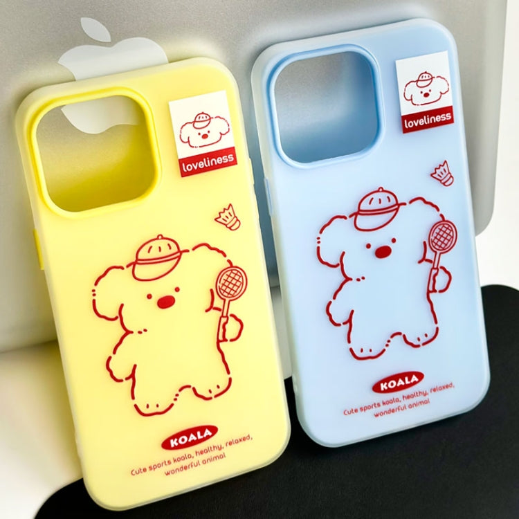 Funda híbrida TPU y PC con Tacto de Piel para iPhone 13 Pro (Amarillo Elefante)