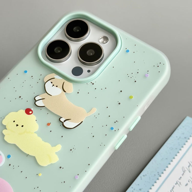Funda híbrida TPU y PC iPhone 13 Pro Tacto Sedoso y Gelatinoso (Amarillo)