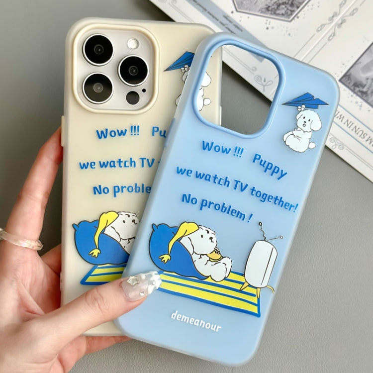 Funda híbrida TPU y PC iPhone 11 protección táctil (Amarillo)