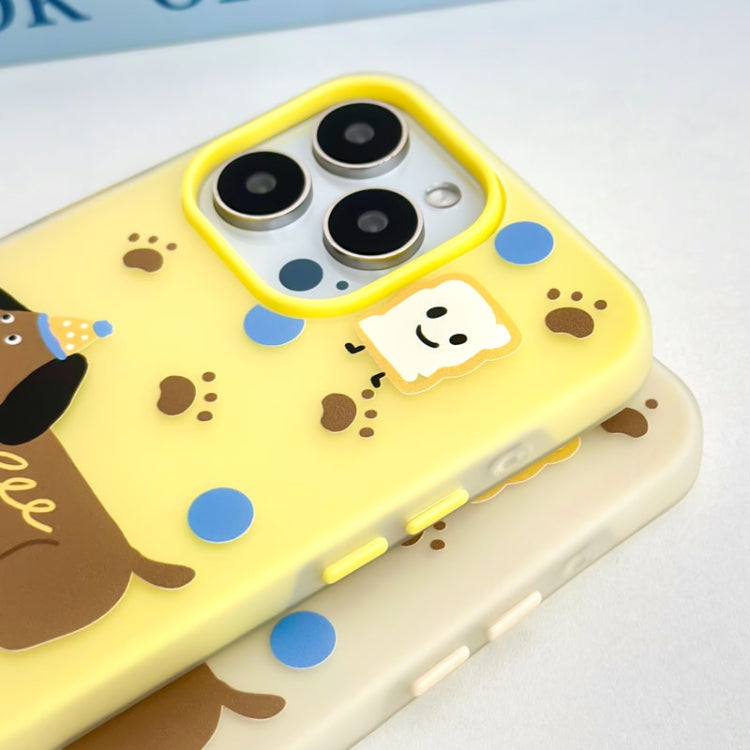 Funda híbrida TPU y PC iPhone 14 con Tacto Sedoso (Azul y Amarillo)