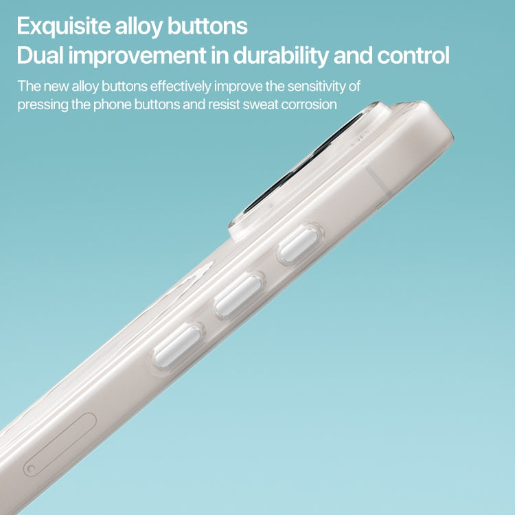 Funda de Teléfono Corrugada Magsafe para iPhone 14 (Blanca)