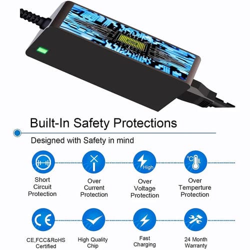 Adaptador de Corriente para Portátil HP 7.4 x 5.0, 19,5 V, 6,15 A, 120 W, Enchufe de EE.UU