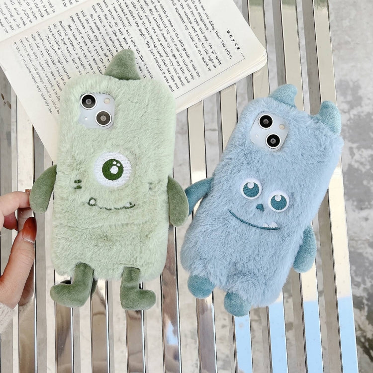 Funda TPU iPhone 14 Pro Max Diseño Monstruo Peluche (Ojo Grande)