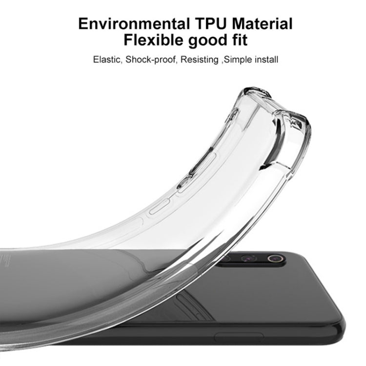 Funda para Teléfono Imak Ux-4 a Prueba de Golpes con Cuatro Esquinas para iPhone 15 Plus (Transparente)