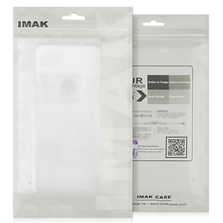 Funda para Teléfono Imak Ux-4 a Prueba de Golpes con Cuatro Esquinas para iPhone 15 Plus (Transparente)