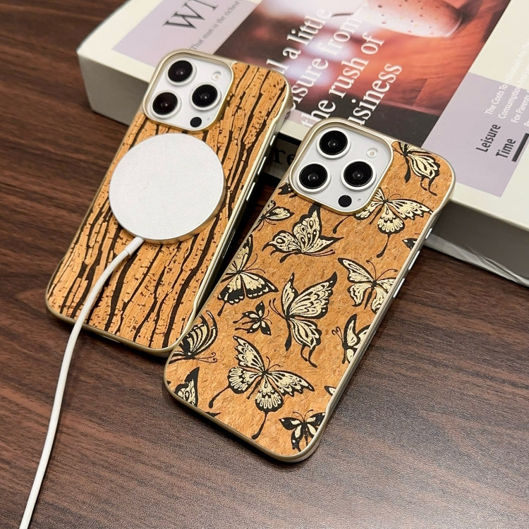 Funda para iPhone 15 Pro Denior A18 Woodenpaint Magsafe Estampado de Árbol