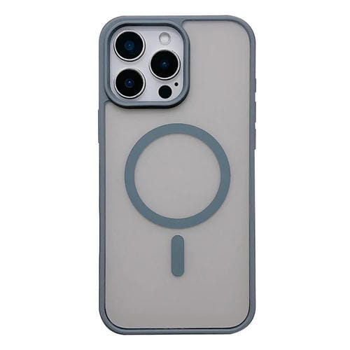 Funda para Teléfono Magsafe Frosted Skin Feel iPhone 12 Pro Max (Gris Titanio)