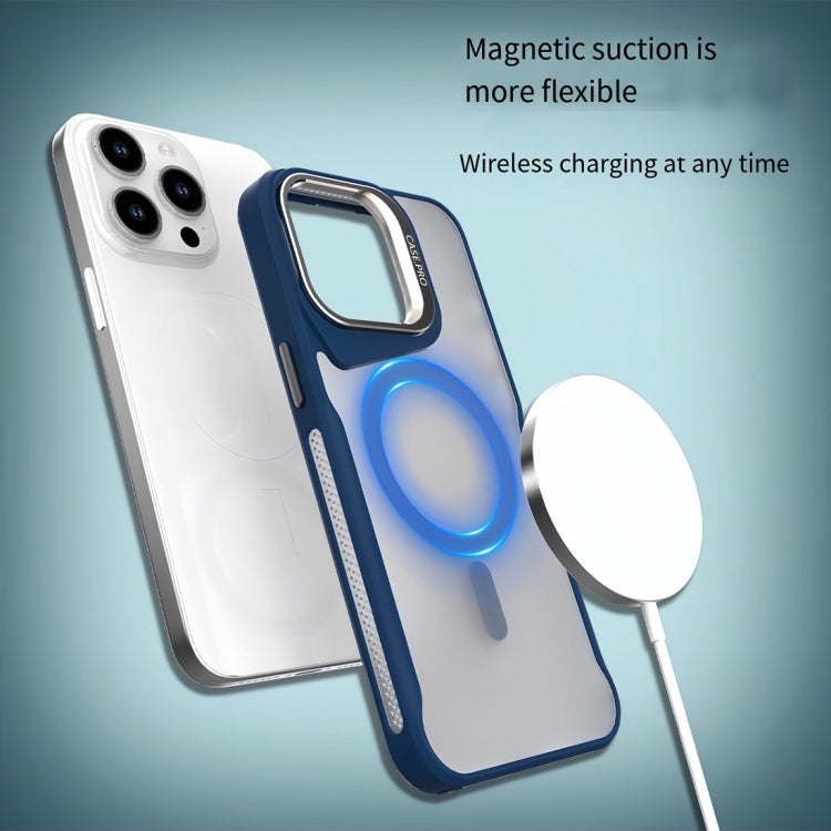 Funda Magnética para iPhone 11 Soporte de Metal Magsafe (Morado)