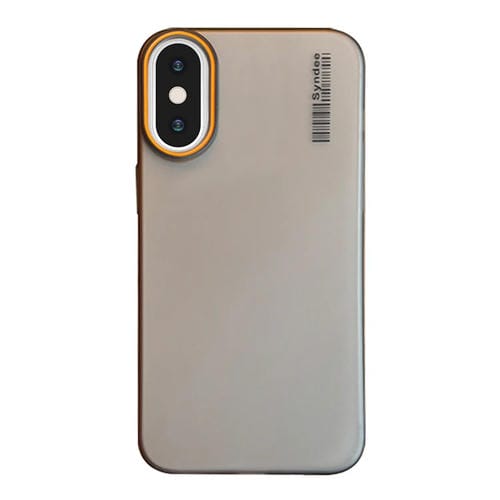 Funda para Teléfono PC Translúcida Tacto Piel Arena Suave iPhone Xs Max (Negra)