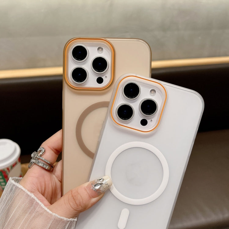 Funda para Teléfono PC con Imán Magsafe y Tacto Suave para iPhone 14 (Rosa)
