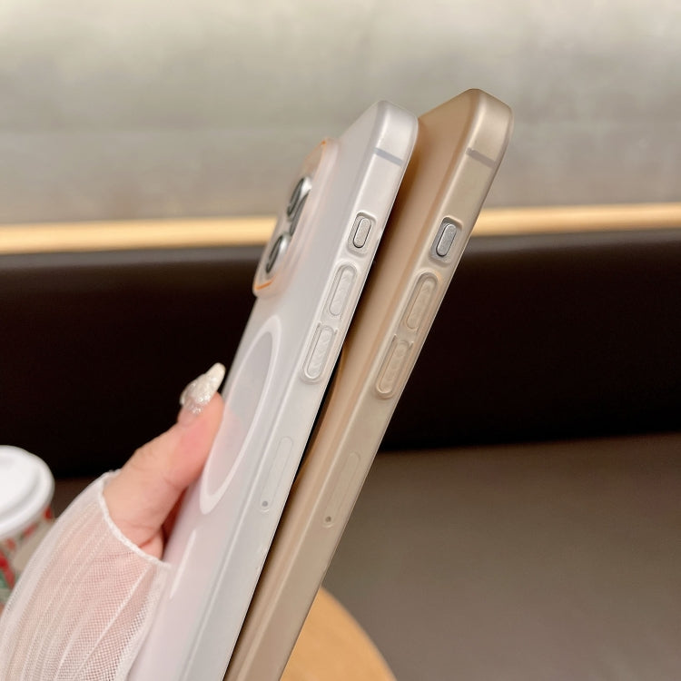Funda para Teléfono PC con Imán Magsafe y Tacto Suave para iPhone 14 (Rosa)