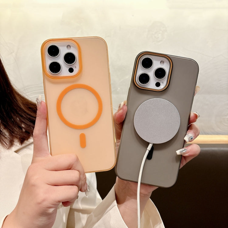 Funda para Teléfono PC con Imán Magsafe y Tacto Suave para iPhone 14 (Rosa)