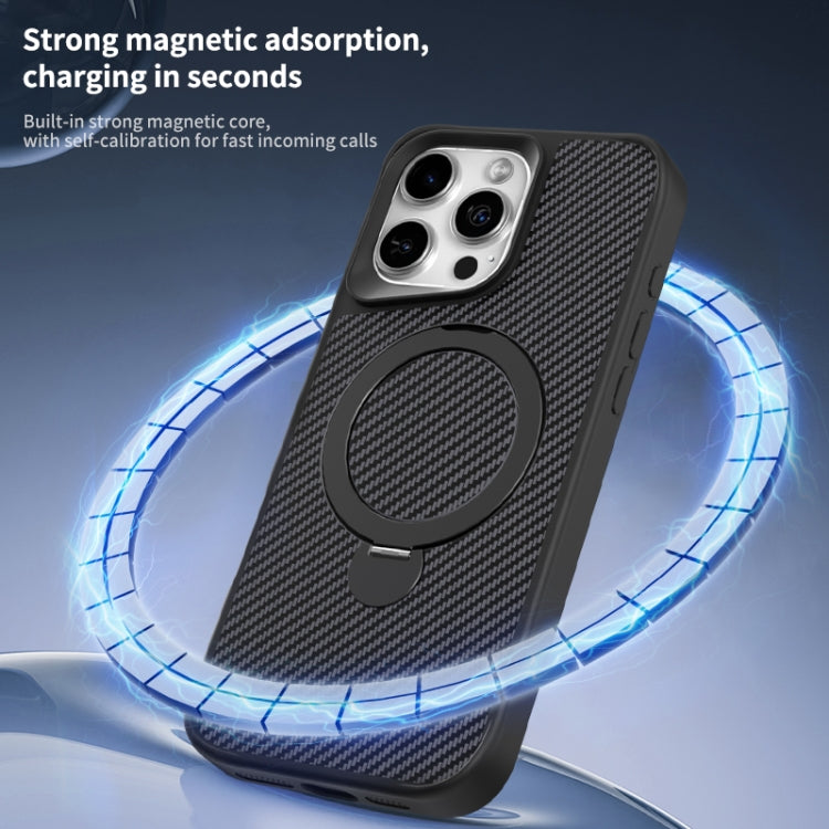 Funda para Teléfono con Soporte Magsafe 360 para iPhone 16 Plus (Gris Titanio)