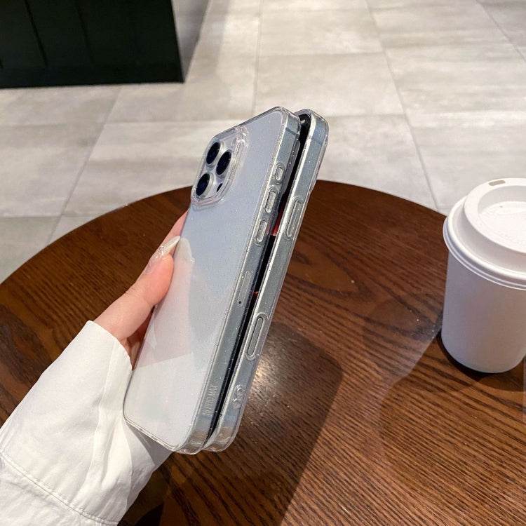 Funda TPU iPhone 11 Pro Max Transparente Purpurina Cielo Estrellado