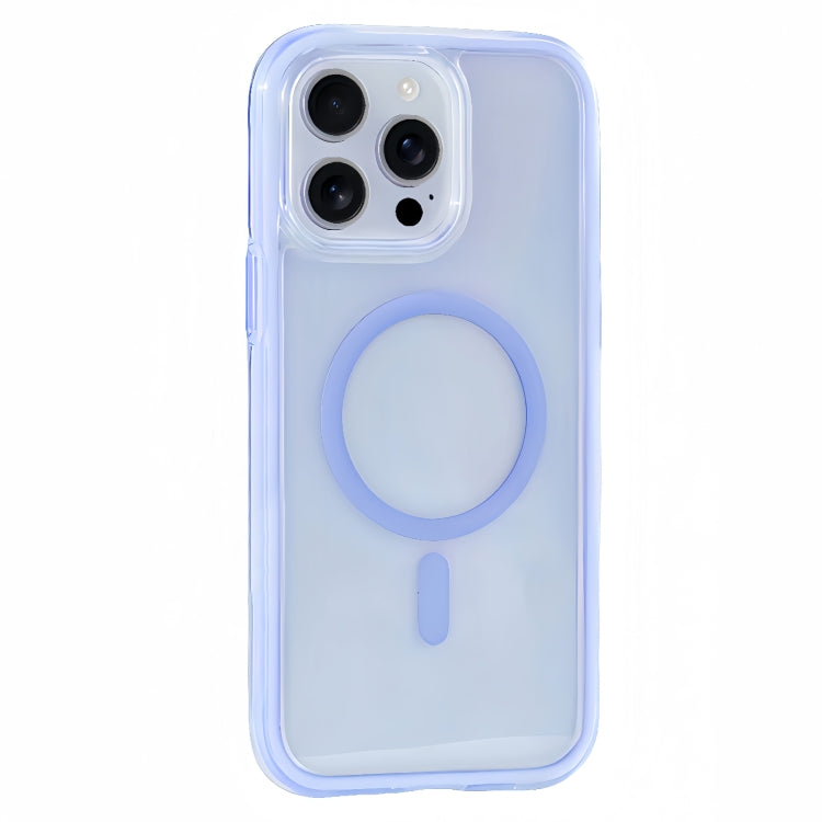 Funda para Teléfono Y2 Transparente con Imán Magsafe para iPhone 14 Pro (Lila)