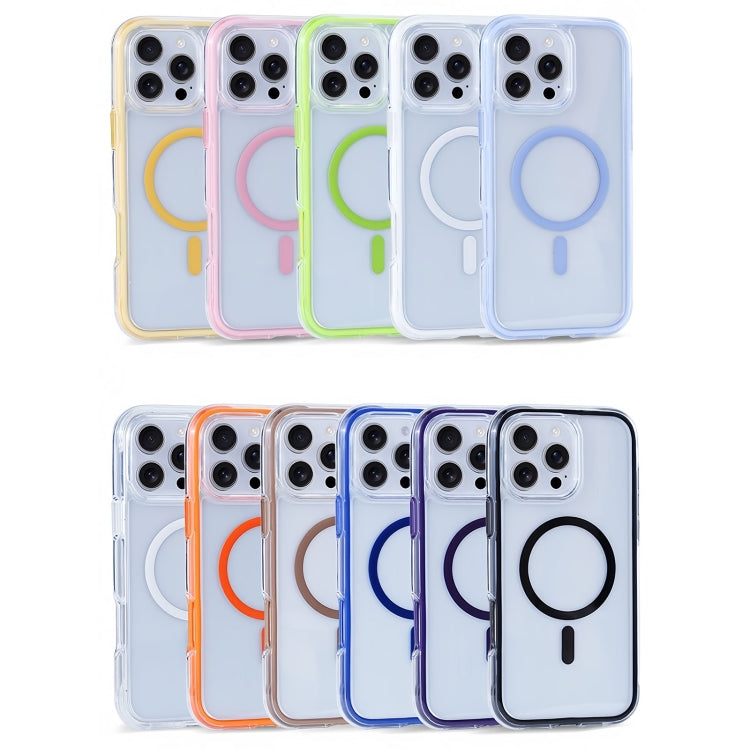 Funda para Teléfono con Imán Magsafe Apple iPhone 14/13 Serie Y2 Transparente (Morado)