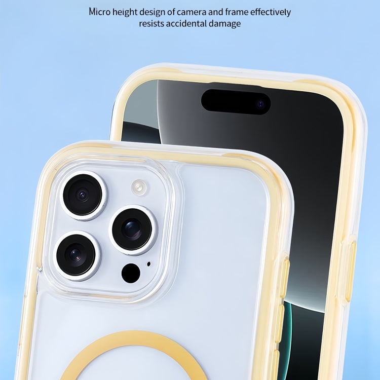 Funda para Teléfono con Imán Magsafe Transparente iPhone 14/13 Serie Y2 (Lila)