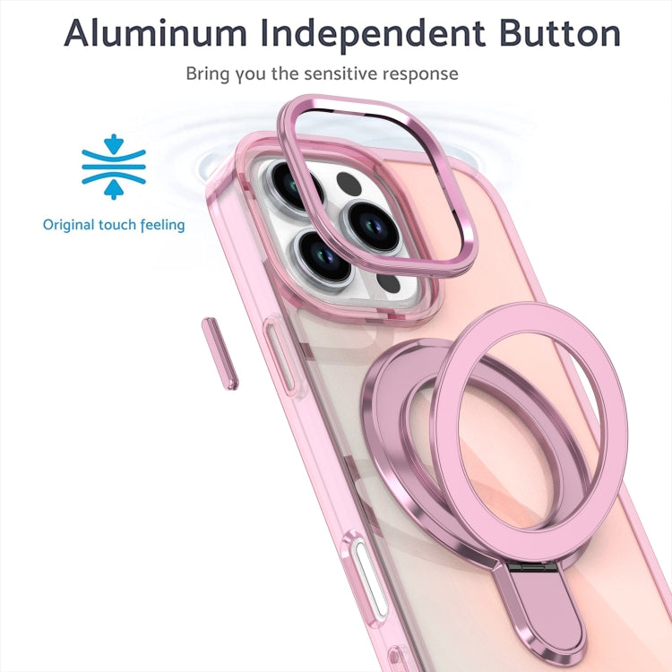 Estuche para Teléfono Apple iPhone 12 Pro Max con Soporte Magsafe y Revestimiento Degradado (Transparente)