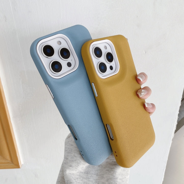 Funda para iPhone 12 Pro Max Cuero Textura (Café)