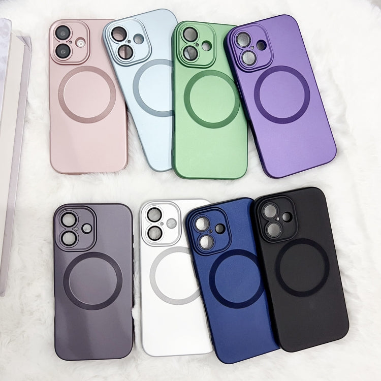 Funda para teléfono TPU Magsafe iPhone 11 Pro Textura Cd Pintura Metalizada (Gris)