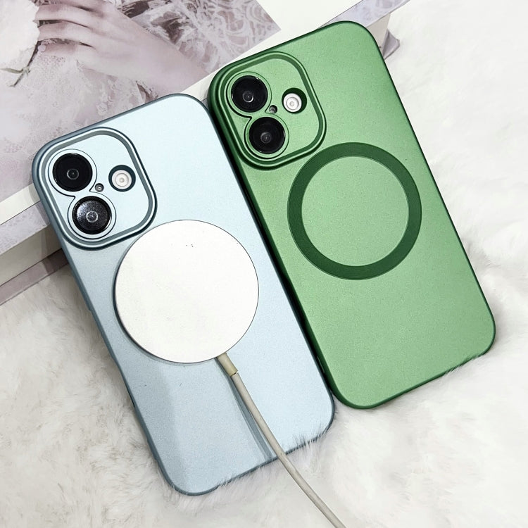 Funda para Teléfono TPU Magsafe iPhone 11 Pro Textura Cd Pintura Metalizada (Plateada)