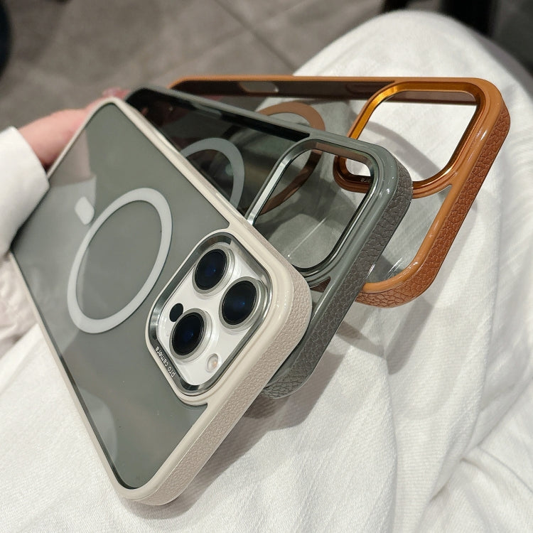 Funda para Teléfono con Marco de Lente de Metal Magsafe para iPhone 13 Pro (Gris Oscuro)