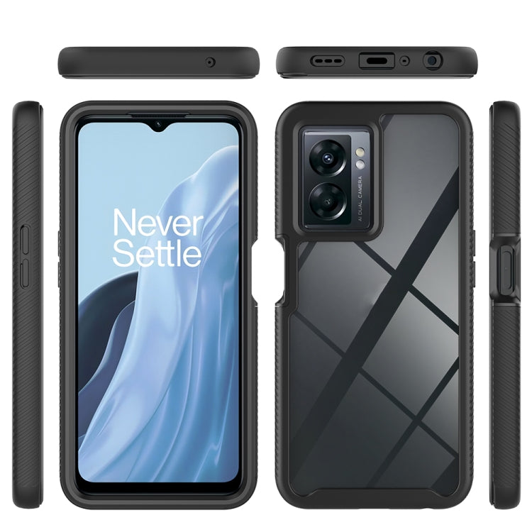 Funda para Teléfono OnePlus Nord N300 TPU Transparente a Prueba de Golpes Diseño Cielo Estrellado (Azul Oscuro)