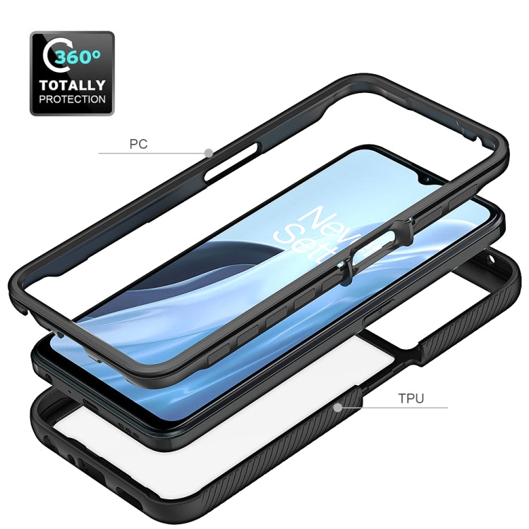 Funda para Teléfono OnePlus Nord N300 TPU Transparente a Prueba de Golpes Diseño Cielo Estrellado (Azul Oscuro)