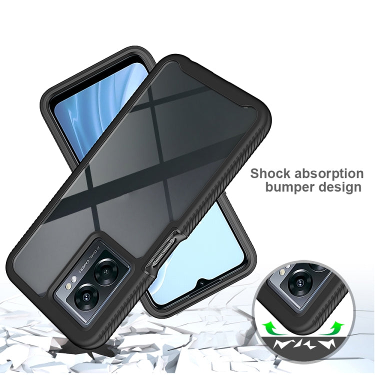 Funda para Teléfono OnePlus Nord N300 TPU Transparente a Prueba de Golpes Diseño Cielo Estrellado (Azul Oscuro)