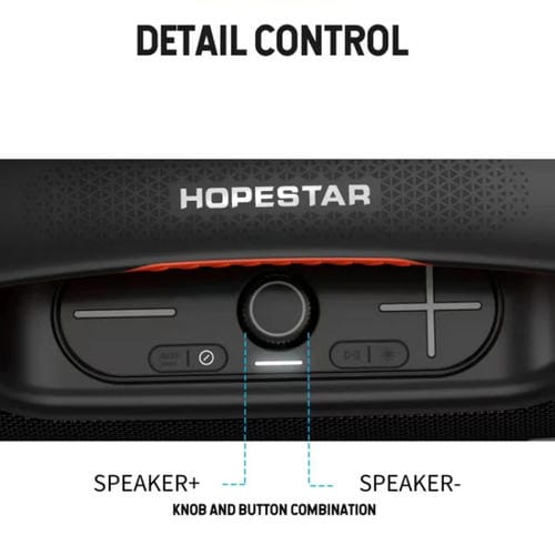 Altavoz Bluetooth Portátil Hopestar A60 100 W Resistente Agua IPX6 Micrófono (Azul)