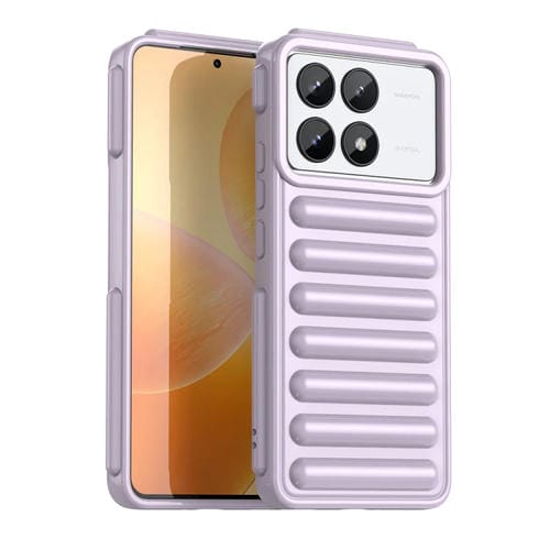 Funda para Teléfono Imd de Color Caramelo para la Serie Capsule de Redmi K70 Pro (Morado)